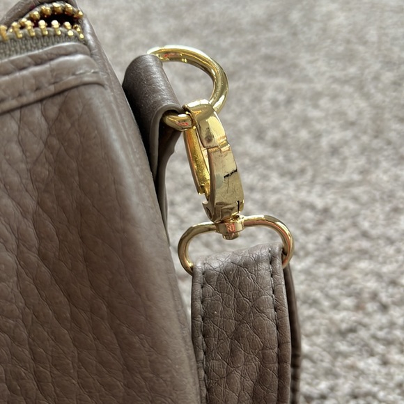 Steve Madden Dark Grey Bowler Style Purse - Picture 11 of 12